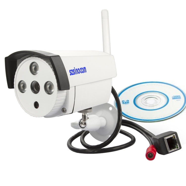 szsinocam SN-IPC-5026SW H.264 HD 720P 1.0 Mega Pixel Infrared Night Vision Array IP Camera, IR Distance: 25m