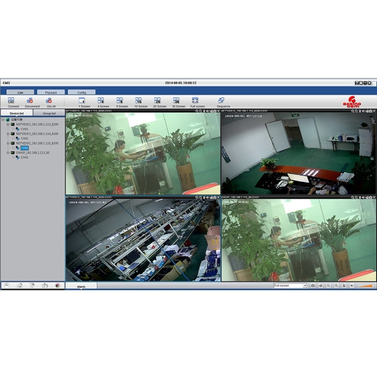 szsinocam SN-IPC-5026SW H.264 HD 720P 1.0 Mega Pixel Infrared Night Vision Array IP Camera, IR Distance: 25m