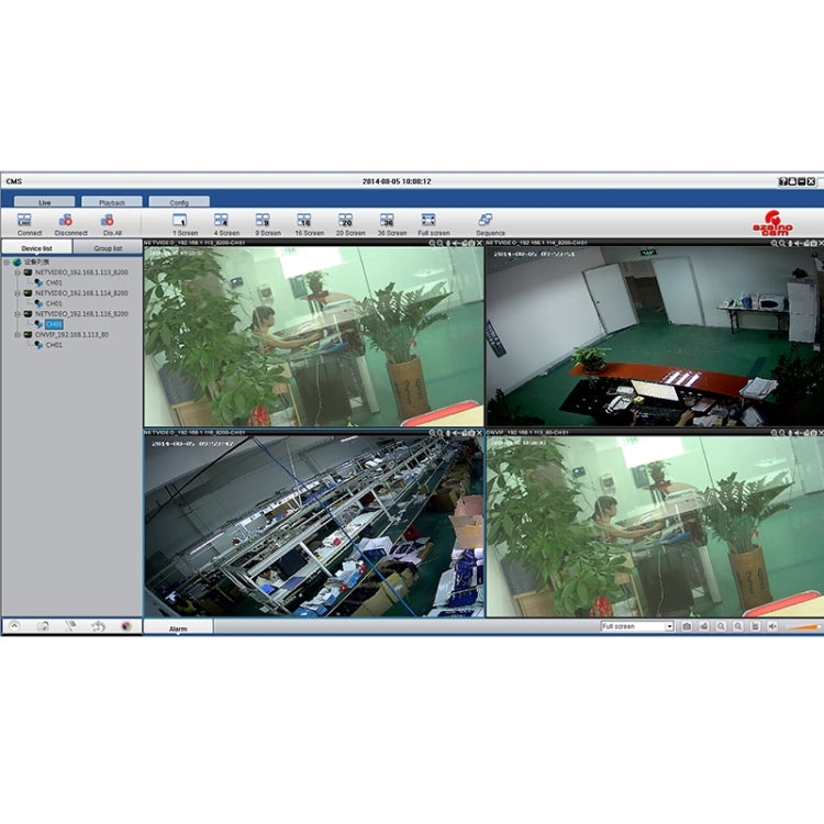szsinocam SN-IPC-5030BSW H.264 HD 960P 1.3 Mega Pixel Infrared Night Vision Array IP Camera, IR Distance: 40m