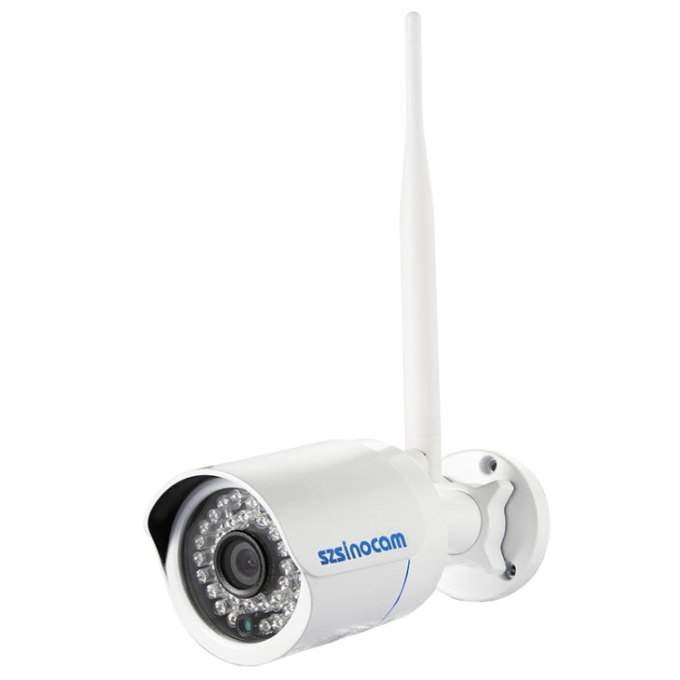 szsinocam SN-NVK-8004W10 4Ch HD 720P P2P 1.0 Mega Pixel Wireless Cloud IP Camera NVR Kit, Support Video Push Alarm & ONVIF, IR Distance: 30m