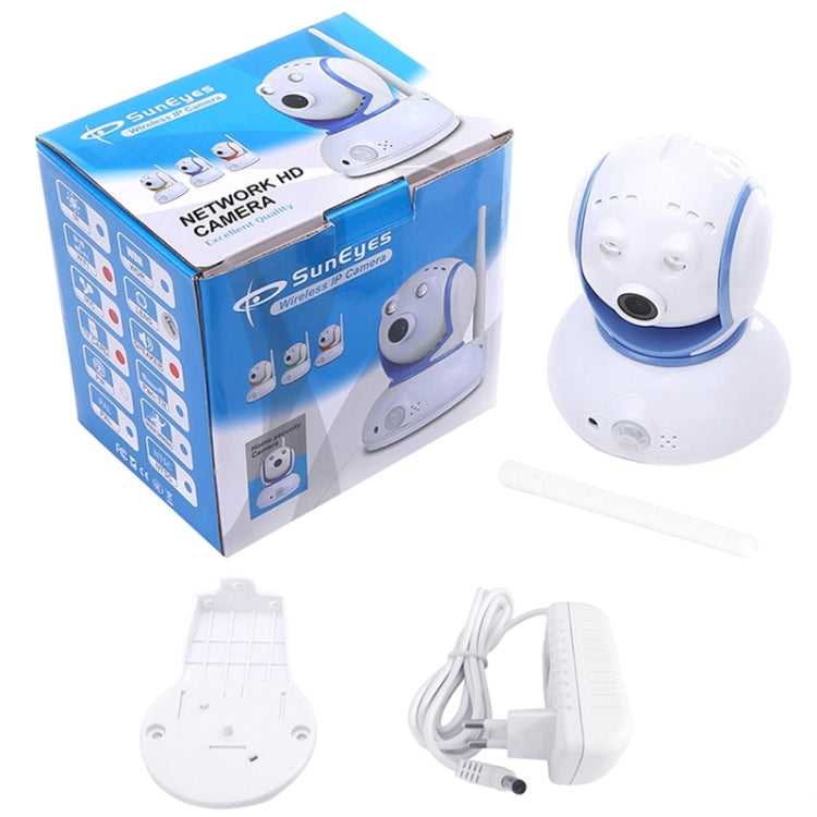 SunEyes P705WR 720P ONVIF Super Mini Wireless WiFi Pan/Tilt IP Camera, 1.0 Mega Pixels Lens, Support Night Vision & Passive Infrared Sensor