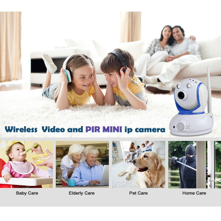 SunEyes P705WR 720P ONVIF Super Mini Wireless WiFi Pan/Tilt IP Camera, 1.0 Mega Pixels Lens, Support Night Vision & Passive Infrared Sensor