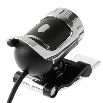 5.0 Mega Pixels 10X Digital Zoom USB 2.0 Driverless PC Camera / Webcam with Clip, Support 360 Degree Rotation, Cable Length: 1.1m(Black)