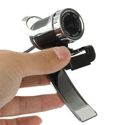 5.0 Mega Pixels 10X Digital Zoom USB 2.0 Driverless PC Camera / Webcam with Clip, Support 360 Degree Rotation, Cable Length: 1.1m(Black)