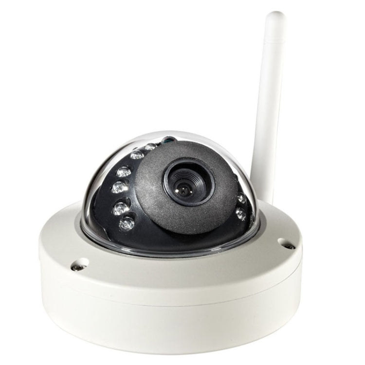 Vandalproof Wireless Email Alarm 720P ONVIF IP Camera H.264 P2P IR-Cut Night Vision Motion Detection Wifi 802.11 b/g/n