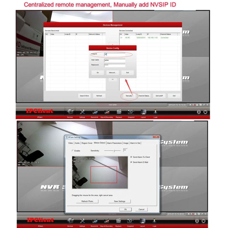 MY202 1/4 inch CMOS 1.0MP HD 720P P2P ONVIF Dome IP Camera, 1pcs Array Light, Support IR-CUT / Motion Detection,  IR Distance: 15m