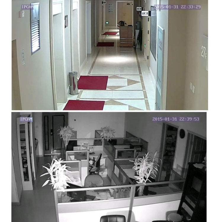 MY202 1/4 inch CMOS 1.0MP HD 720P P2P ONVIF Dome IP Camera, 1pcs Array Light, Support IR-CUT / Motion Detection,  IR Distance: 15m
