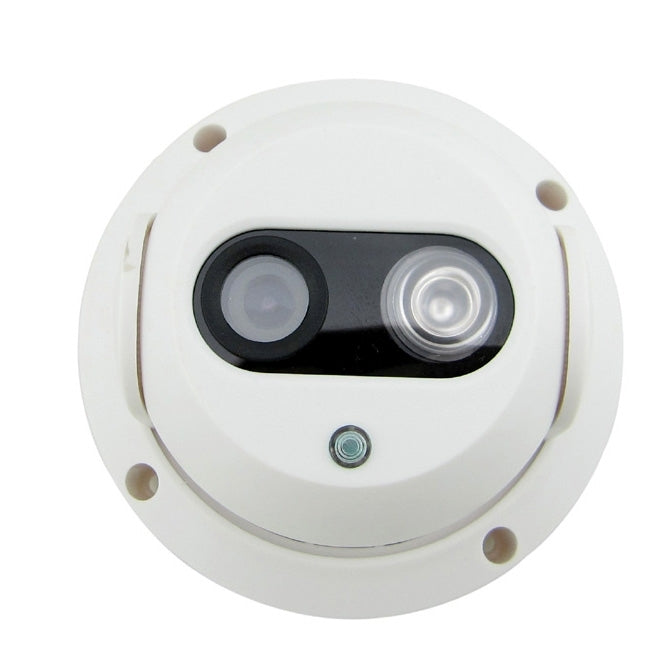 MY202 1/4 inch CMOS 1.0MP HD 720P P2P ONVIF Dome IP Camera, 1pcs Array Light, Support IR-CUT / Motion Detection,  IR Distance: 15m