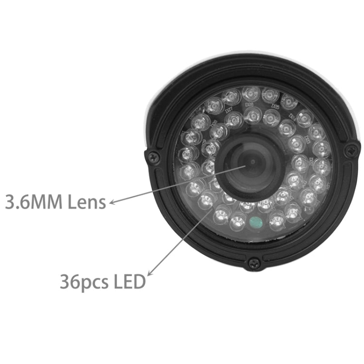 MY308 HD 1080P P2P ONVIF Waterproof Bullet IP Camera, 1 / 2.5 inch CMOS 2.0 Mega Pixels 3.6mm Lens, Motion Detection / IR-CUT