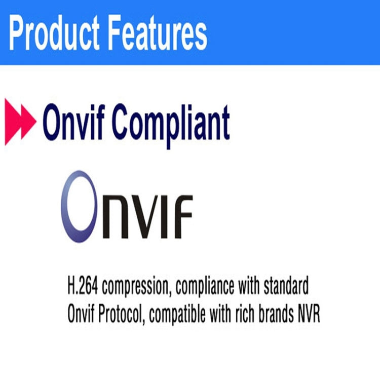 MY310 HD 1080P P2P ONVIF Wired Waterproof Array IP Camera, 1 / 2.5 inch CMOS 2.0 Mega Pixels 3.6mm Lens, Motion Detection / IR-CUT