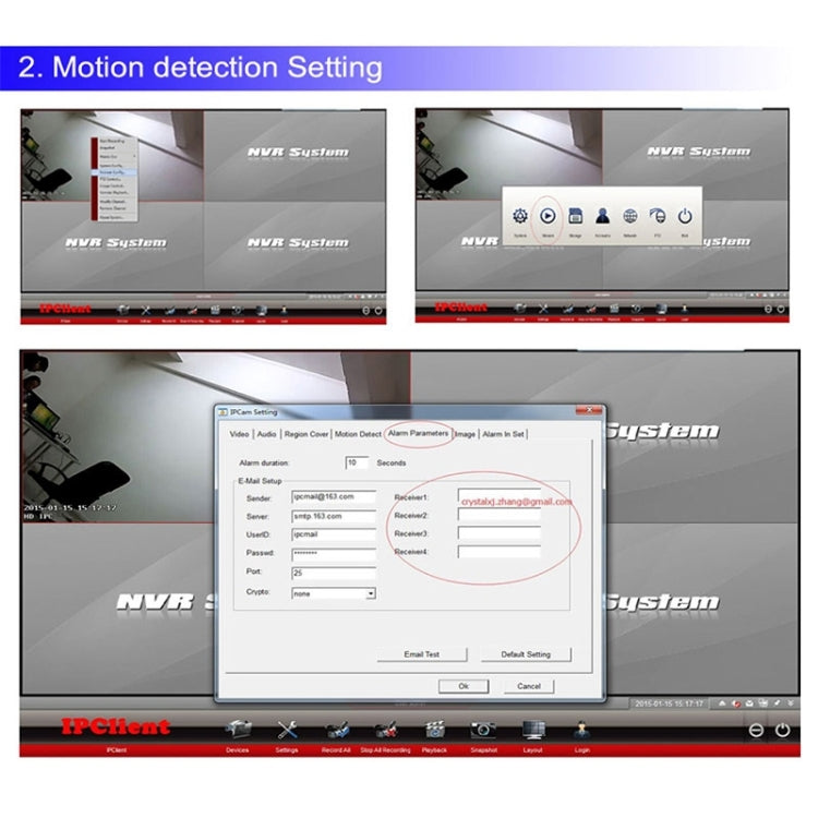 MY311 HD 1080P P2P ONVIF Wired Waterproof Array IP Camera, 1 / 2.5 inch CMOS 2.0 Mega Pixels 3.6mm Lens, Motion Detection / IR-CUT