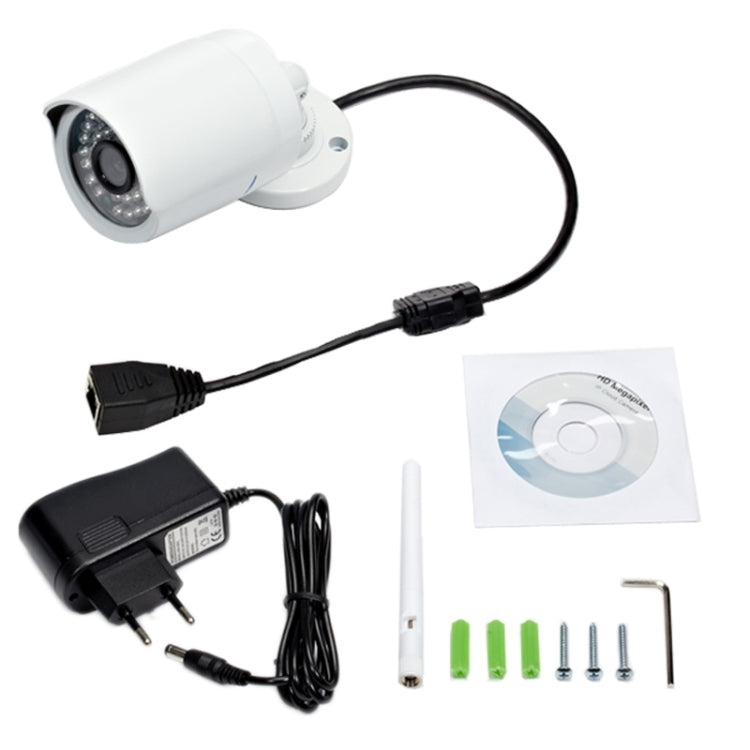 IPCC-B11NW-SD 720P H.264 IR-Cut P2P ONVIF Waterproof Wireless 1.0MP CMOS Sensor IP Cloud Camera, Support Night Vision / Motion Detection, Wifi 802.11 b/g/n, Built-in TF-card 8GB