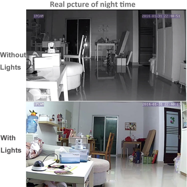IPCC-B15N-W 720P P2P ONVIF H.264 IR-Cut Waterproof 1.0MP CMOS Sensor Wireless IP Camera, Support Email Alarm / Night Vision / Motion Detection, Wifi 802.11 b/g/n