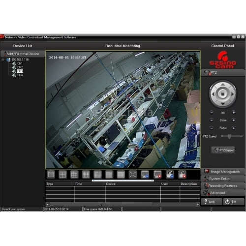 szsinocam SN-6004E 4 x HD 720P P2P 1.0 Mega Pixel Wireless Cloud IP Camera + 4Ch NVR Kit, with Video Push Alarm, Supports ONVIF, IR Distance: 20m