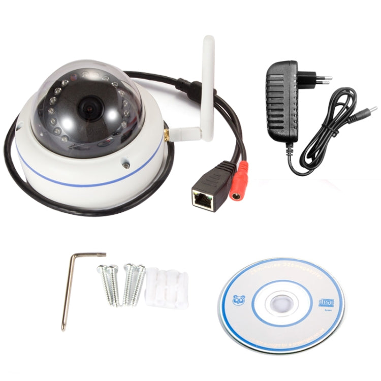 szsinocam SN-IPC-8002C H.264 HD 1080P 2.0 Mega Pixel Infrared Night Vision Dome IP Camera, IR Distance: 20m
