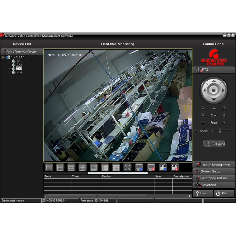 szsinocam SN-IPC-5003A H.264 HD 720P 1.0 Mega Pixel Infrared Night Vision IP Camera, IR Distance: 25m