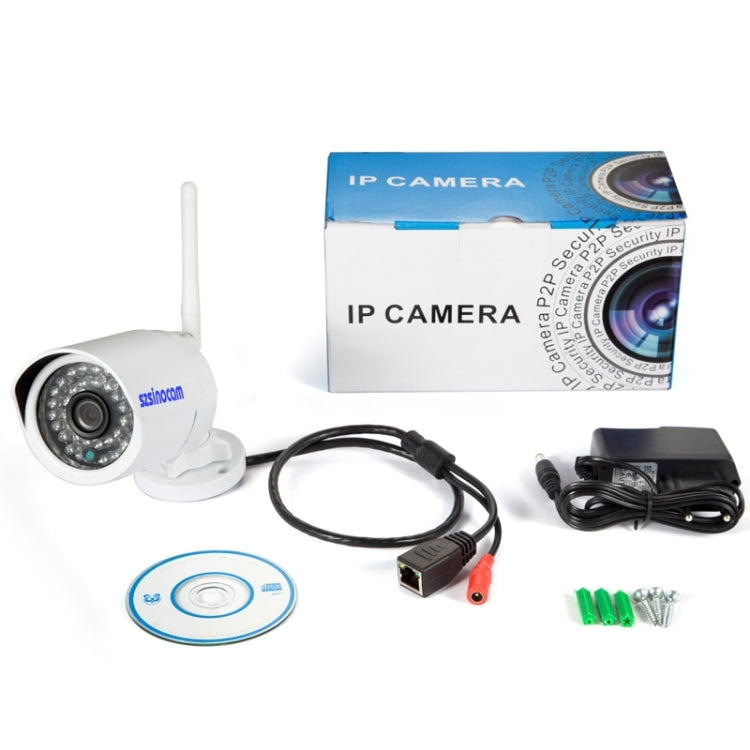 szsinocam SN-IPC-8004B HD 960P 1.3 Megapixel H.264 Infrared Night Vision IP Bullet Camera, IR Distance: 25m