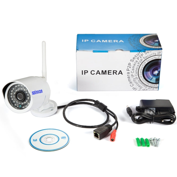 szsinocam SN-IPC-8004C HD 1080P 2.0 Megapixel H.264 Infrared Night Vision IP Bullet Camera, IR Distance: 25m