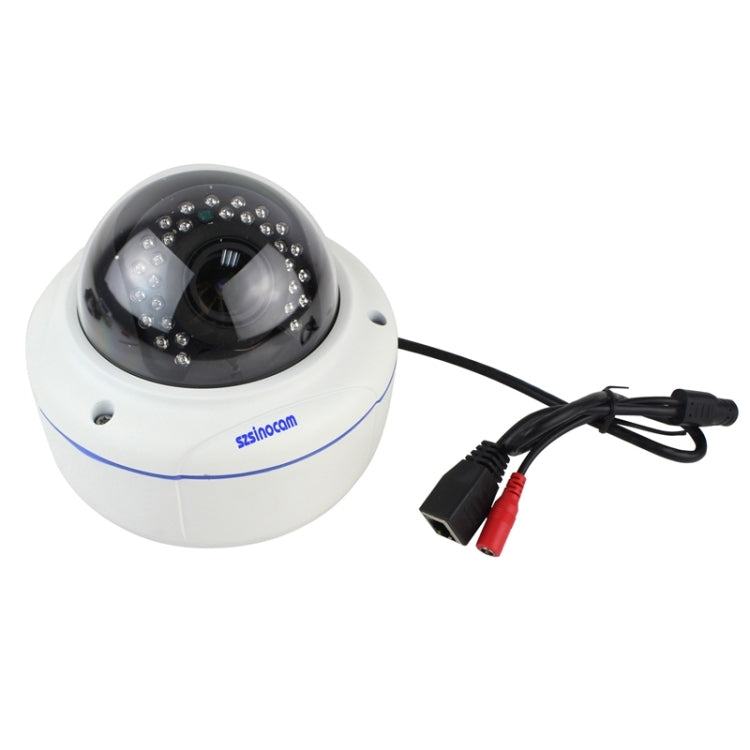 szsinocam SN-IPC-8006B H.264 HD 960P 1.3 Mega Pixel Infrared Night Vision Dome IP Camera, IR Distance: 25m