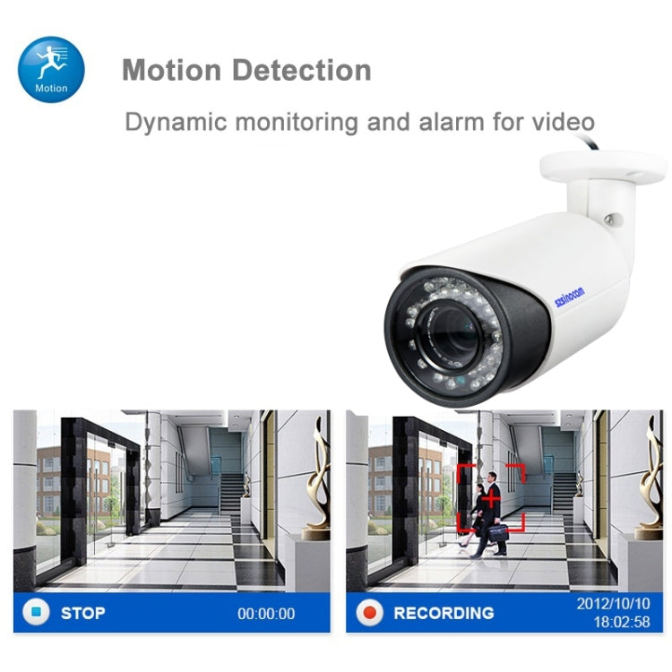 szsinocam SN-SN-5009A H.264 HD 720P 1.0 Mega Pixel Infrared Night Vision IP Camera, IR Distance: 35m