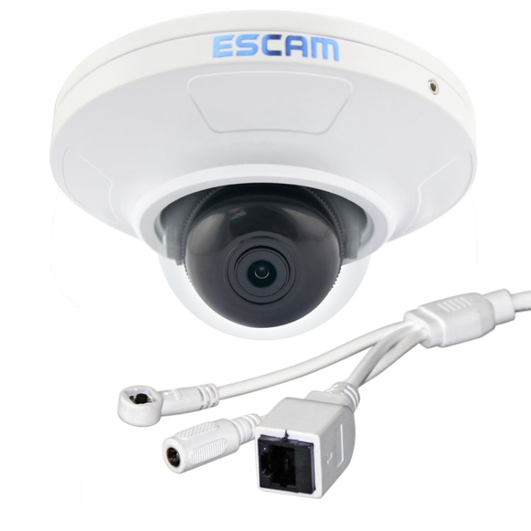 ESCAM HD2200 H.264 / MJPEG HD 960P ONVIF Day / Night IP66 Waterproof Outdoor Mini Dome IP Camera, 1.3 Mega Pixels 3.6mm Fixed Focal Lens