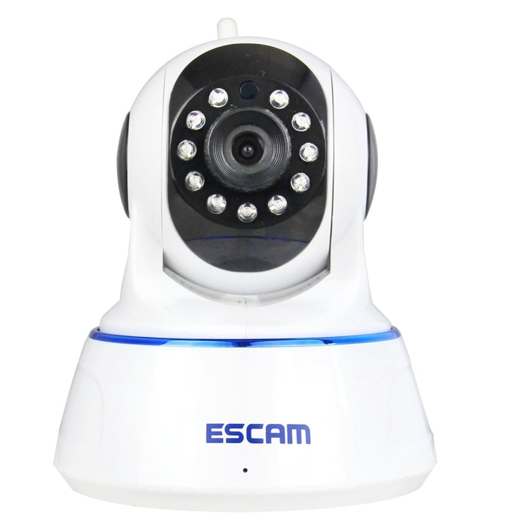 ESCAM QF002 720P 1/4 inch Dual IR-CUT 1.0MP PTZ WiFi IP Camera, Support Night Vision / Motion Detection, IR Distance: 10m
