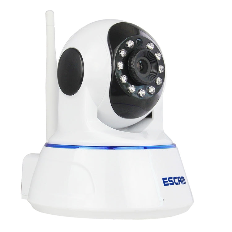 ESCAM QF002 720P 1/4 inch Dual IR-CUT 1.0MP PTZ WiFi IP Camera, Support Night Vision / Motion Detection, IR Distance: 10m