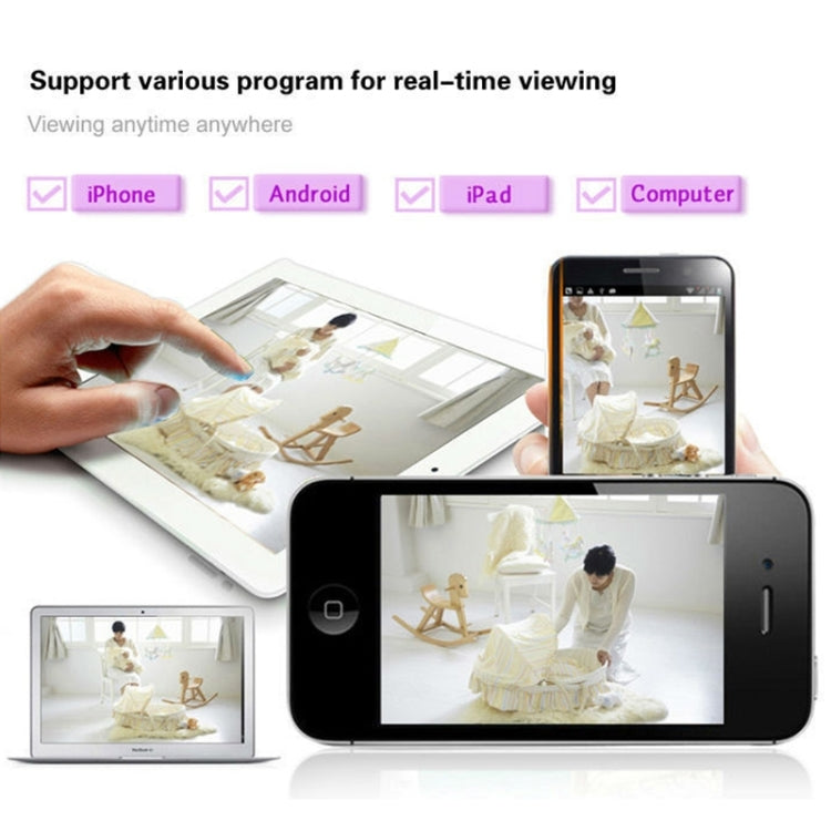 C7824WIP HD 720P H.264 ONVIF P/T Wifi IP Camera, Support Micro SD / Dual IR Cut / Night Vision / Motion detection, IR Distance: 10m