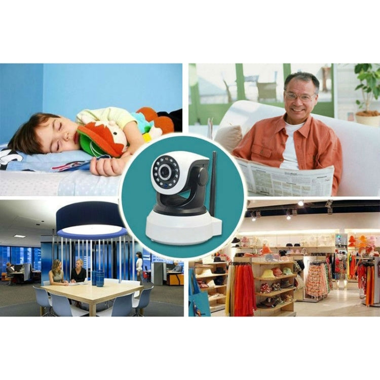 C7824WIP HD 720P H.264 ONVIF P/T Wifi IP Camera, Support Micro SD / Dual IR Cut / Night Vision / Motion detection, IR Distance: 10m
