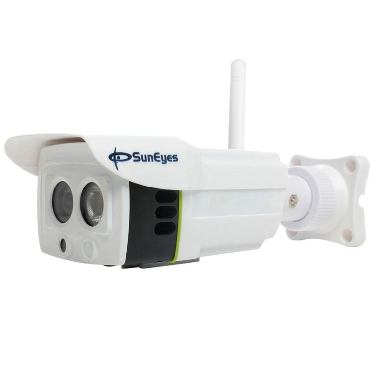 SP-P701EW SunEyes Series 720P Waterproof IP66 Wireless Outdoor IR Bullet Camera, 1.0 Mega Pixels Lens, Support Night Vision & P2P(White)