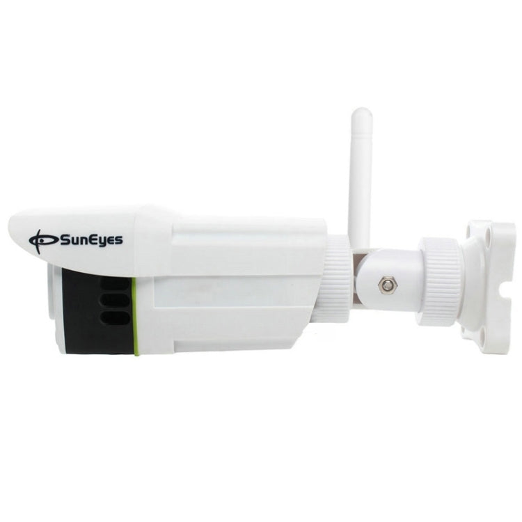 SP-P701EW SunEyes Series 720P Waterproof IP66 Wireless Outdoor IR Bullet Camera, 1.0 Mega Pixels Lens, Support Night Vision & P2P(White)
