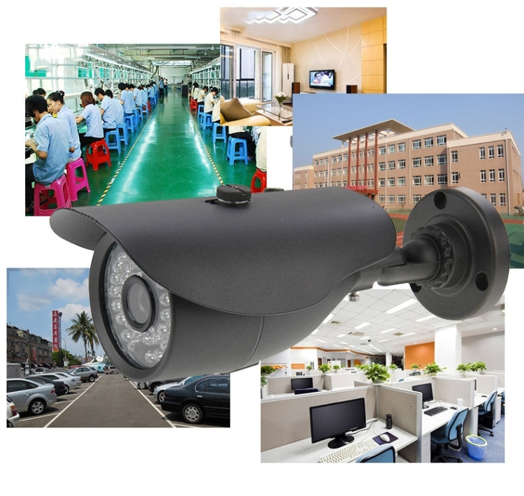 Sony CCD 36LED 1.MP IR Security Bullet Camera, Support Motion Detection, IR Distance: 25m(Black)