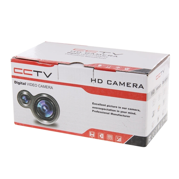480TVL Sony CCD 36LED IR Security Bullet Camera, Support Motion Detection, IR Distance: 25m(Black)