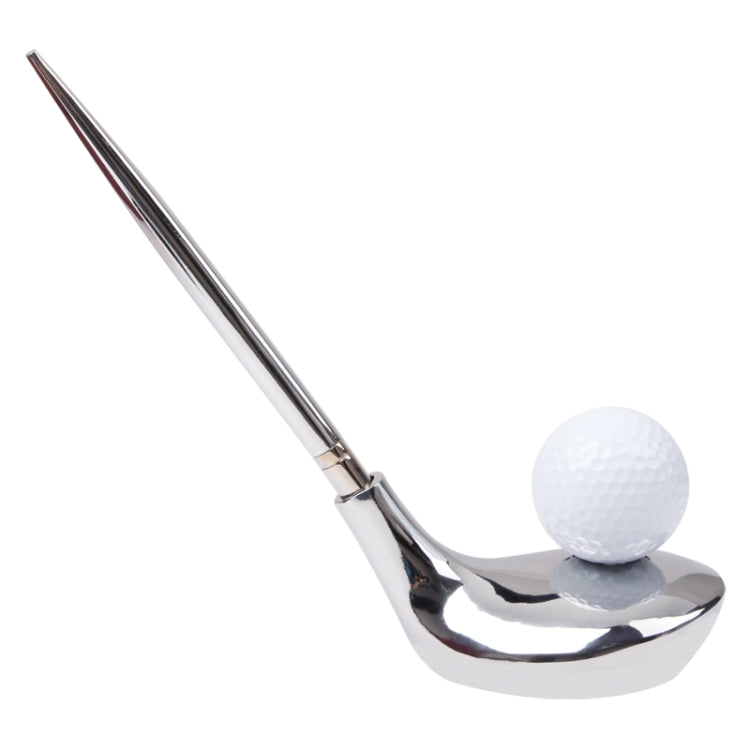 3 in 1 Creative Golf Club Style Pen Holder / Ball Pen with Clock