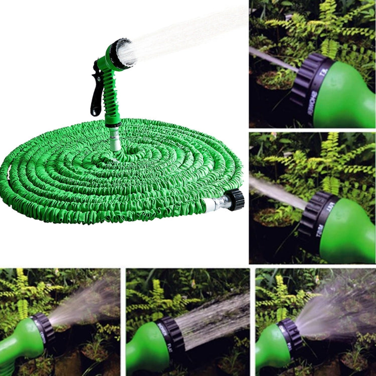 2.5m -7.5m Telescopic Pipe Expandable Magic Flexible Garden Watering Hose with Spray Gun Set