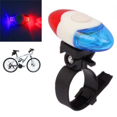 New 4LED Red and Blue Warning Lights High Brightness & Bike Taillight