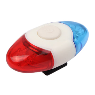 New 4LED Red and Blue Warning Lights High Brightness & Bike Taillight