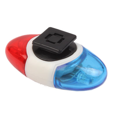 New 4LED Red and Blue Warning Lights High Brightness & Bike Taillight