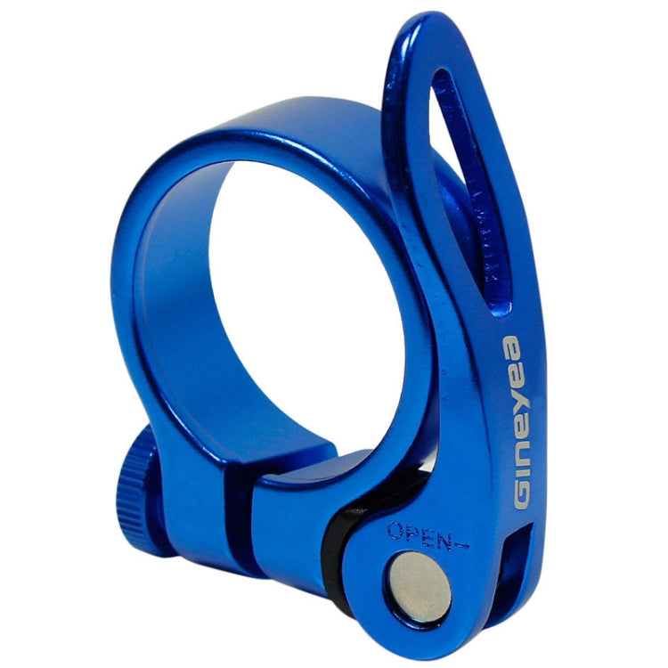 Gineyea Road Bike MTB Seatpost Clamp Seat Post Clamp Quick Release, Size: 31.8mm