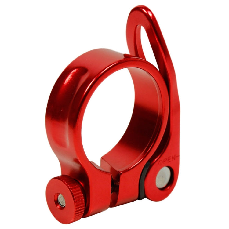 Gineyea Road Bike MTB Seatpost Clamp Seat Post Clamp Quick Release, Size: 31.8mm