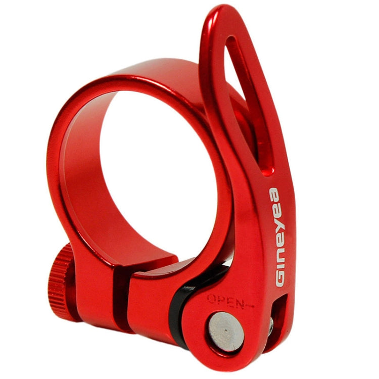Gineyea Road Bike MTB Seatpost Clamp Seat Post Clamp Quick Release, Size: 31.8mm