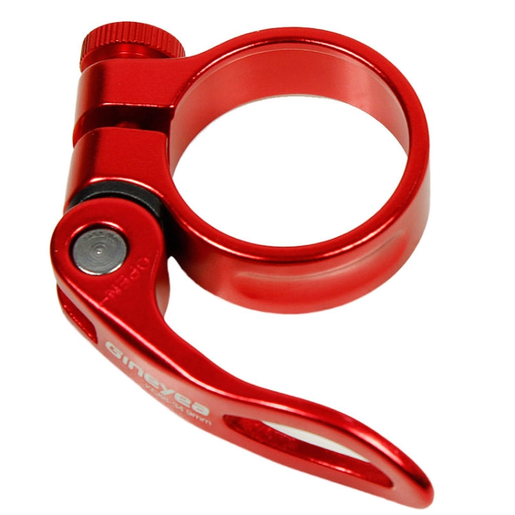 Gineyea Road Bike MTB Seatpost Clamp Seat Post Clamp Quick Release, Size: 31.8mm