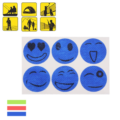 Six Put A Brave Face Insect Paste, 5pcs in One Packaging, The price is for 5pcs (Random Color Delivery)