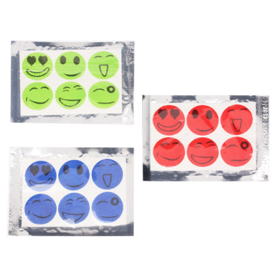 Six Put A Brave Face Insect Paste, 5pcs in One Packaging, The price is for 5pcs (Random Color Delivery)