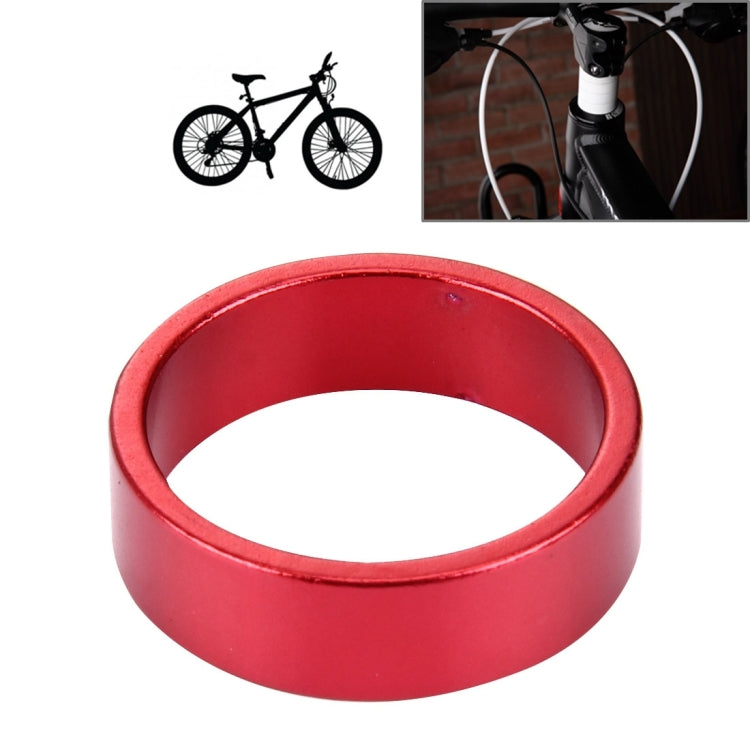 10mm Aluminum Bike Bicycle Toothed Headset Stem Spacer,