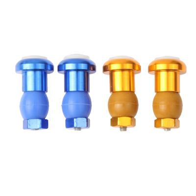 Bicycle Handlebar Bar End Red Light Warning Safety Light (Random Color Delivery)