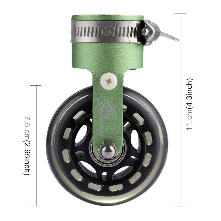 OQSPORT Folding Bicycle Auxiliary Wheel Booster Wheel