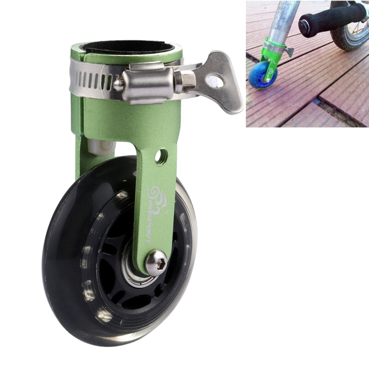 OQSPORT Folding Bicycle Auxiliary Wheel Booster Wheel