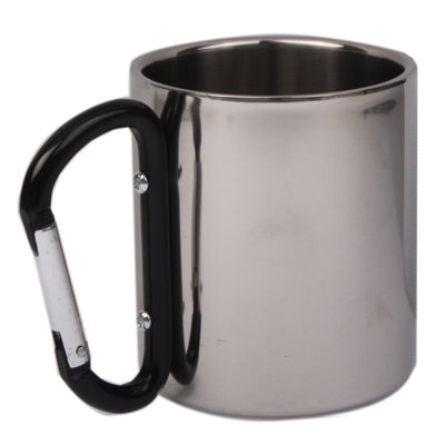 Outdoor Stainless Steel Cups / Carabiners Cup