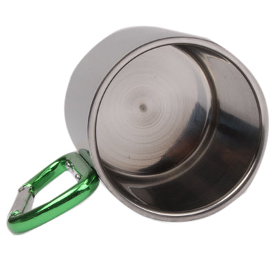Outdoor Stainless Steel Cups / Carabiners Cup